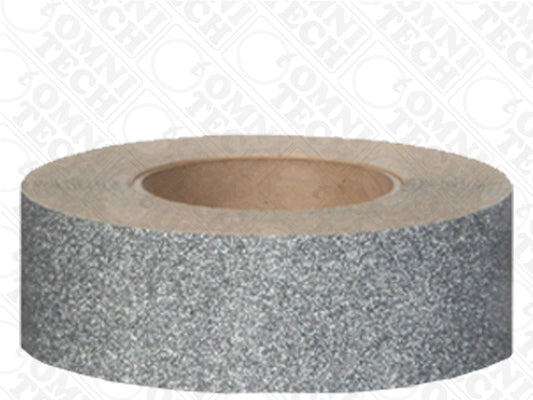Omni Technosys Peel-&-Stick 2 Inch Heavy Duty High Visibility Grit 60 Granite Gray Anti-Slip Tape