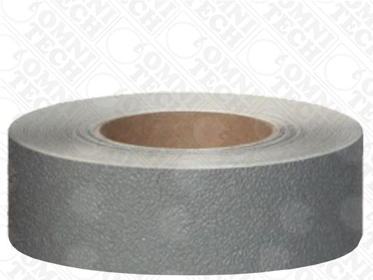 Omni Technosys Peel-&-Stick 2 Inch Rubberized Texture Mop Friendly Gray Anti-Slip Tape